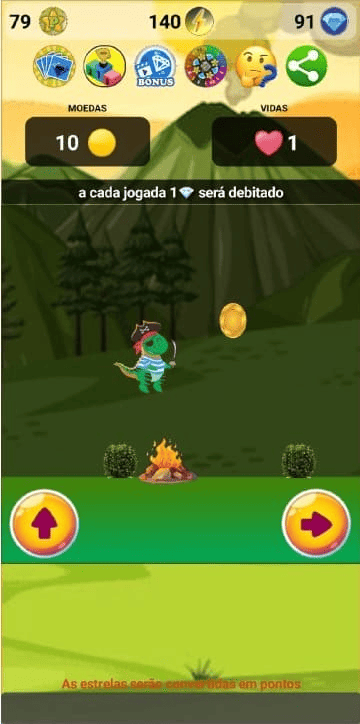 Screenshot do Baú do Tesouro